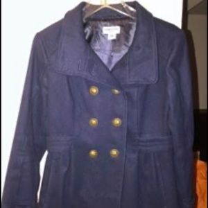 Women winter double breasted coat